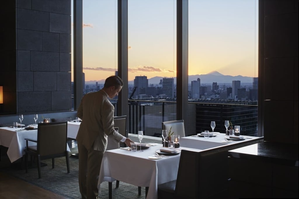 Arva restaurant in Aman Hotel, Tokyo