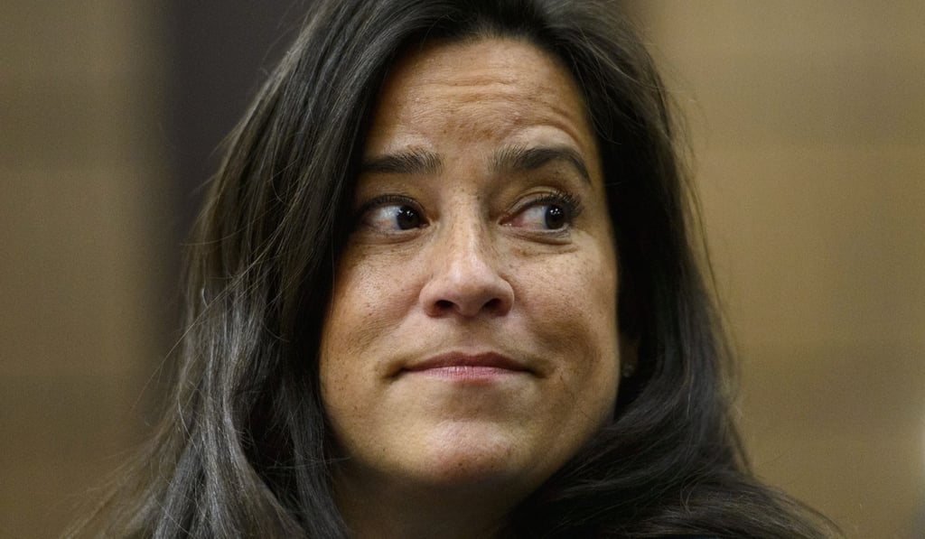 Jody Wilson-Raybould appears at the House of Commons Justice Committee on Parliament Hill in Ottawa on Wednesday. Photo: AP