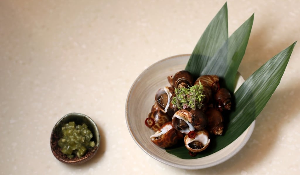 Japanese field snails. Photo: Xiaomei Chen