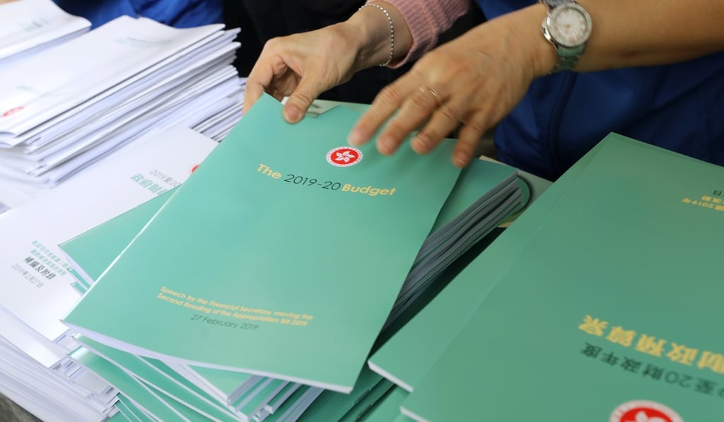 This year’s budget was the third delivered by Paul Chan. Photo: Dickson Lee