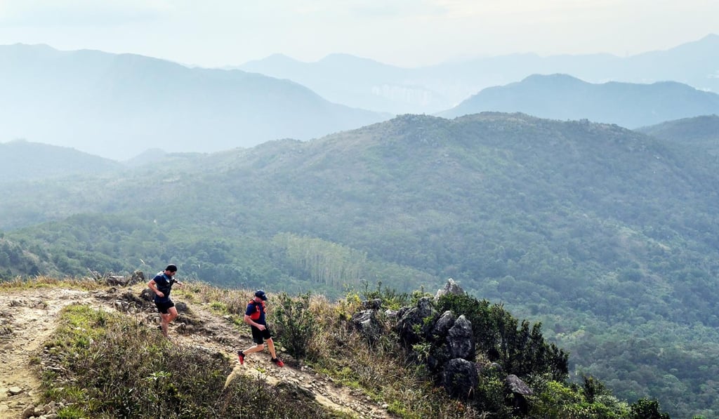 The Vibram Hong Kong 100 Ultra Trail Race’s course offers runners the chance to savour stunning views across Hong Kong's New Territories countryside. Photo: Vibram HK100 The Vibram Hong Kong 100 Ultra Trail Race’s course offers runners the chance to savour stunning views across Hong Kong's New Territories countryside. Photo: Vibram HK100