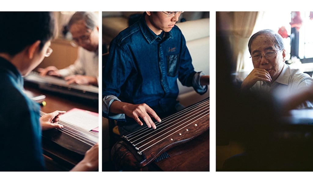 Retired doctor Tse Chun-yan (above left) – always referred to as ‘teacher’ by Sam Chan – gives her lessons at his home each week. Photo: Abdela Igmirien Retired doctor Tse Chun-yan (above left) – always referred to as ‘teacher’ by Sam Chan – gives her lessons at his home each week. Photo: Abdela Igmirien