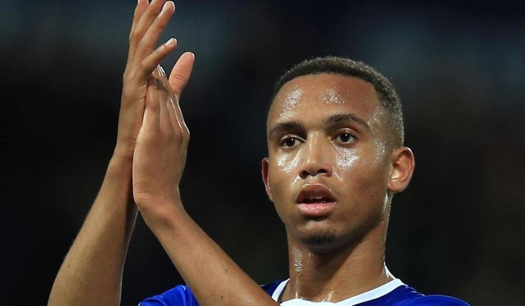 Guangzhou Evergrande’s Tyias Browning has already made his debut in China after his switch from Everton. Photo: Twitter