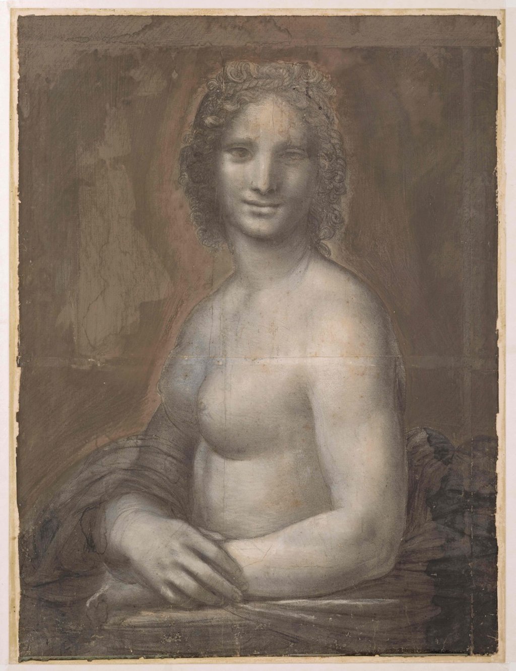 The ‘Monna Vann’, better known as the Nude Mona Lisa. Photo: AFP The ‘Monna Vann’, better known as the Nude Mona Lisa. Photo: AFP