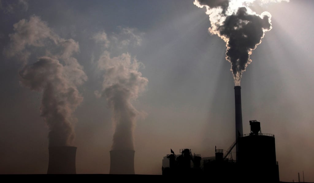 A coal-burning power plant in the city of Baotou, Inner Mongolia. Photo: Reuters