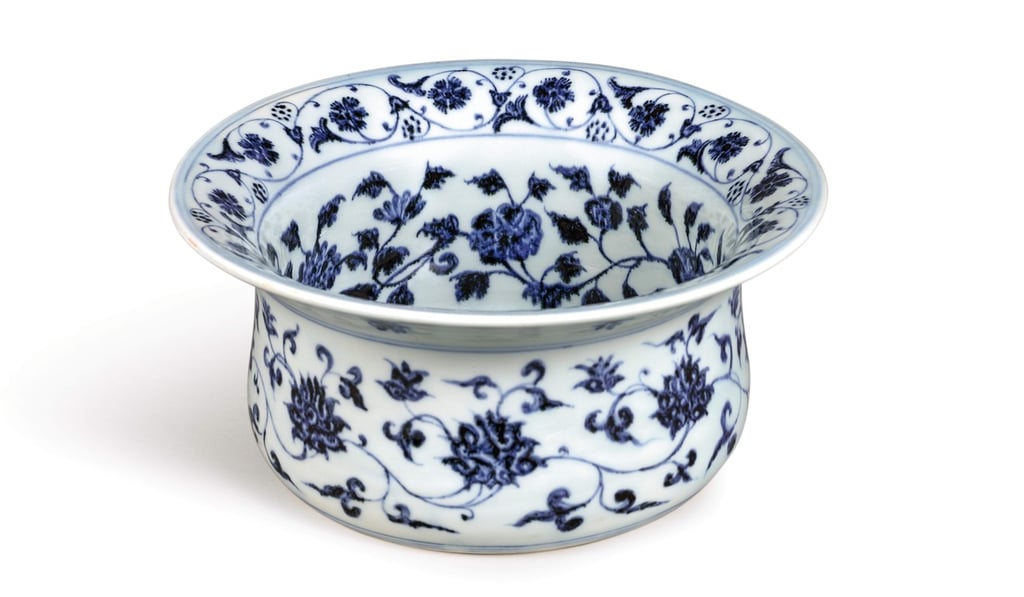 A piece from the ‘Tianminlou’ collection that will be auctioned at Sotheby’s Hong Kong on April 3. Photo” Sotheby’s
