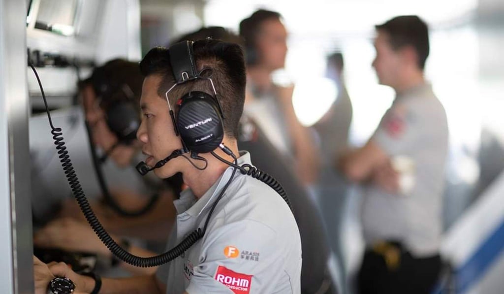 Albert Lau at work last weekend. Photo: Albert Lau