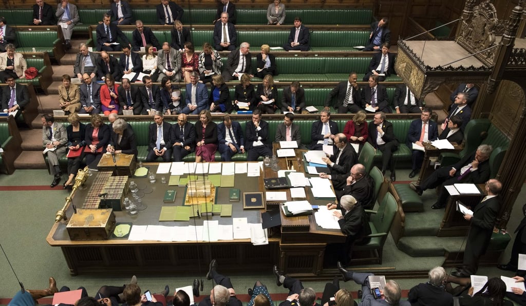 Prime Minister’s Questions in the House of Commons in London. File photo: Xinhua/UK Parliament/Mark Duffy