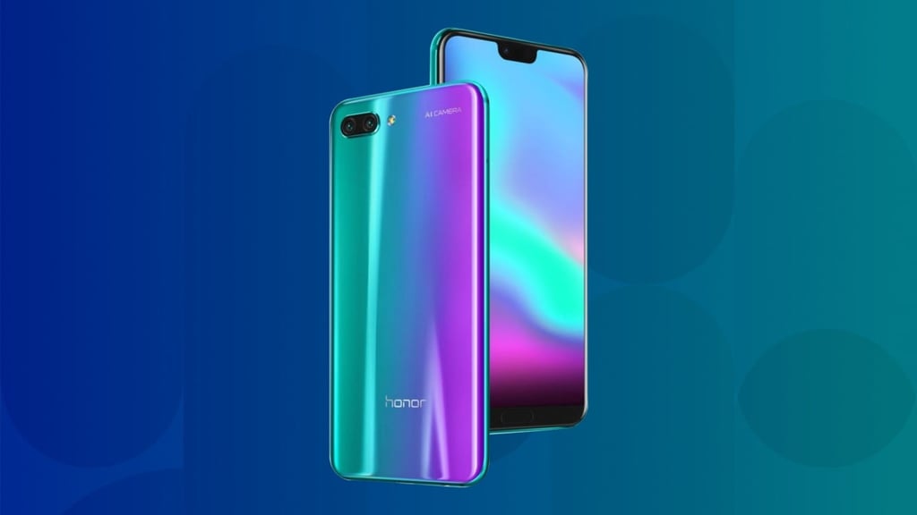 Like the Huawei P20 Pro, the Honor 10 has a notch. (Picture: Honor).