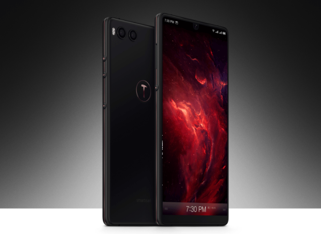 Smartisan R1 has a fingerprint sensor on the back, integrated with the company’s signature hammer logo. (Picture: Smartisan) Smartisan R1 has a fingerprint sensor on the back, integrated with the company’s signature hammer logo. (Picture: Smartisan)
