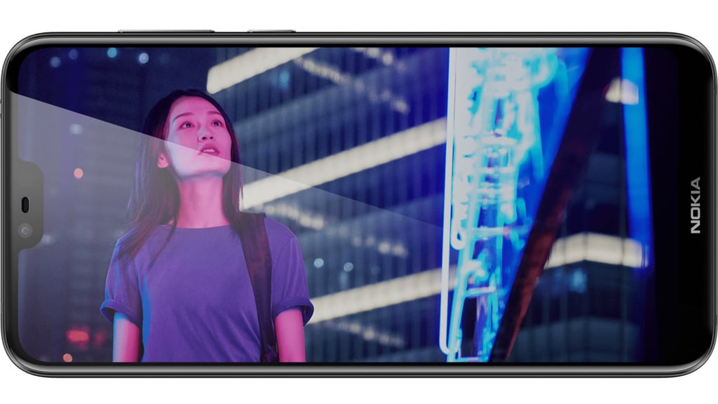 The X6 features a 5.8-inch display with 19:9 ratio. (Picture: Nokia)