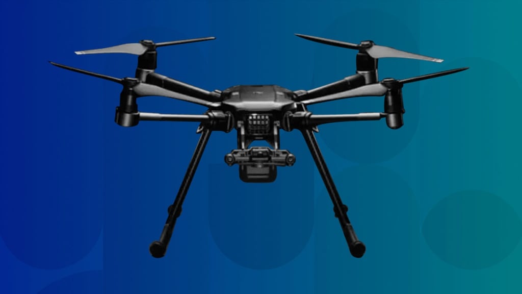 The professional-level Matrice 210 will be one of the models sold by DJI and Axon. (Picture: DJI). The professional-level Matrice 210 will be one of the models sold by DJI and Axon. (Picture: DJI).