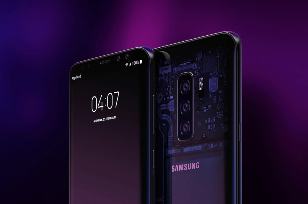 Based on various leaks, designer Jonas Daehnert rendered concepts of what the S10 might look like. (Picture: Phone Designer/Twitter) Based on various leaks, designer Jonas Daehnert rendered concepts of what the S10 might look like. (Picture: Phone Designer/Twitter)