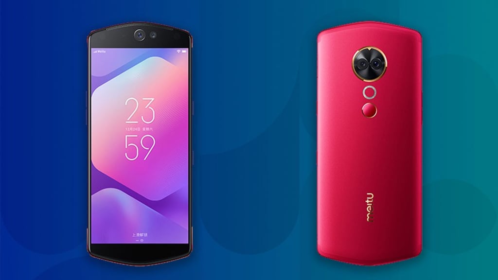 The T9 has a dual-camera on both the back and front. (Picture: Meitu)