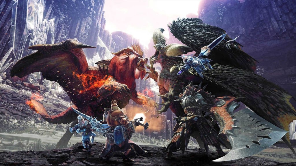 You won't believe this, but Monster Hunter is a game about... hunting monsters. No, seriously. (Picture: Capcom.)