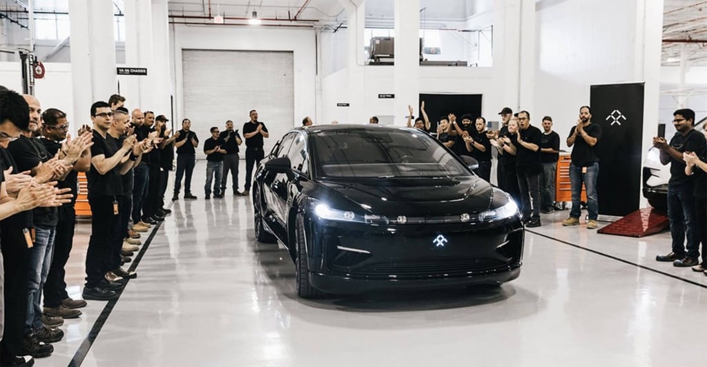 Faraday Future says it’s “creating a new species” with the FF 91. (Picture: Faraday Future)