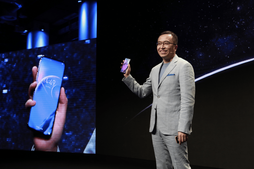 Honor says the Magic 2 will have a nearly 100% screen-to-body ratio... which could be true, if you define "nearly 100%" as "not all that close to 100%" (Picture: Honor)
