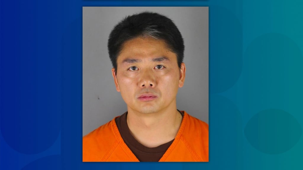 Richard Liu Qiangdong, founder of JD.com, was arrested in Minneapolis on suspicion of criminal sexual conduct, jail records show. (Picture: AP/Hennepin County Sheriff’s Office) Richard Liu Qiangdong, founder of JD.com, was arrested in Minneapolis on suspicion of criminal sexual conduct, jail records show. (Picture: AP/Hennepin County Sheriff’s Office)