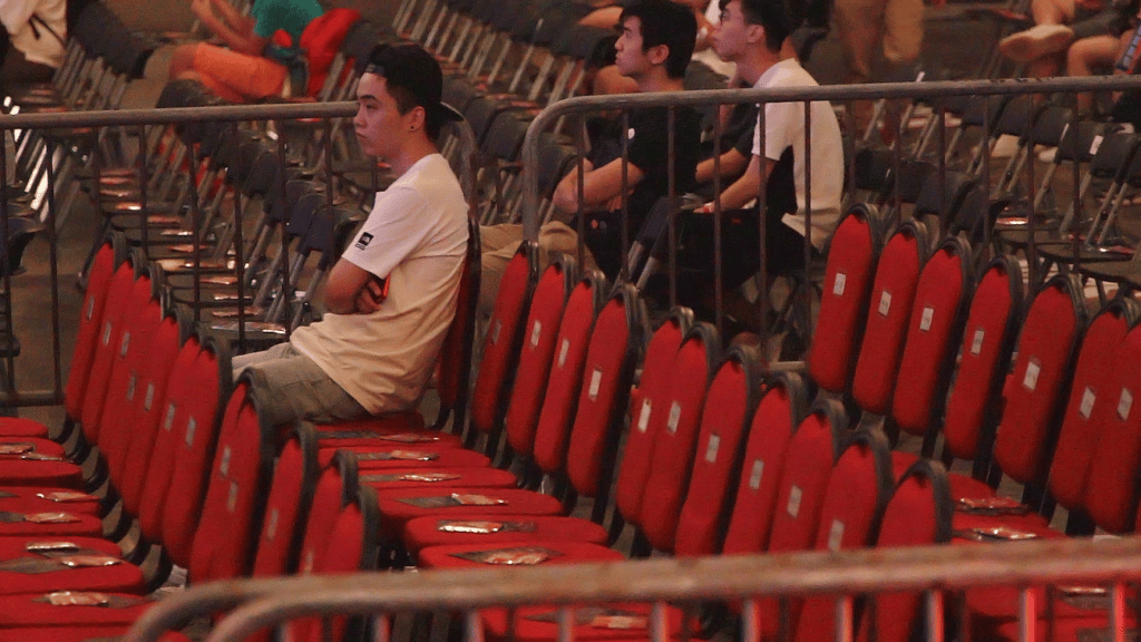 On day one, only a third of the seats were taken.