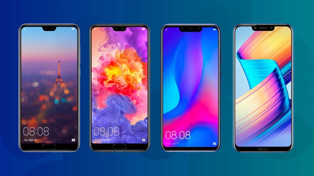 The Huawei P20, P20 Pro, Nova 3 and Honor Play were all found to have benchmark results that didn't match normal usage. (Pictures: Huawei and Honor)