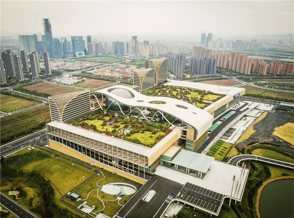 The NetEase-backed electronic music school is located next to the Hangzhou International Exhibition Centre, which hosted the 2016 G20 summit. (Picture: NetEase FEVER)