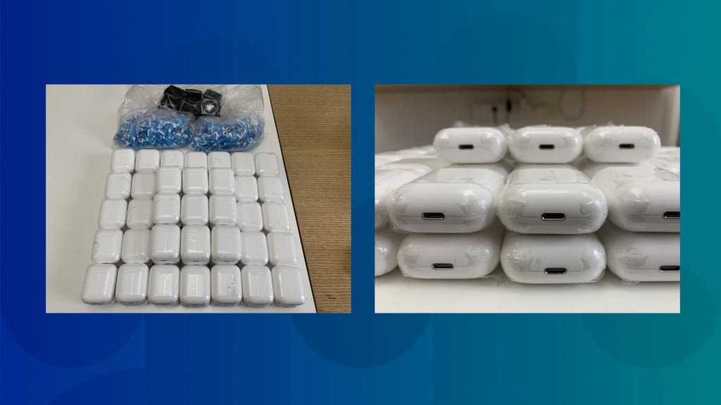 Photos that claim to show the new AirPods cases. (Picture: Weibo/AppPerfectionle)