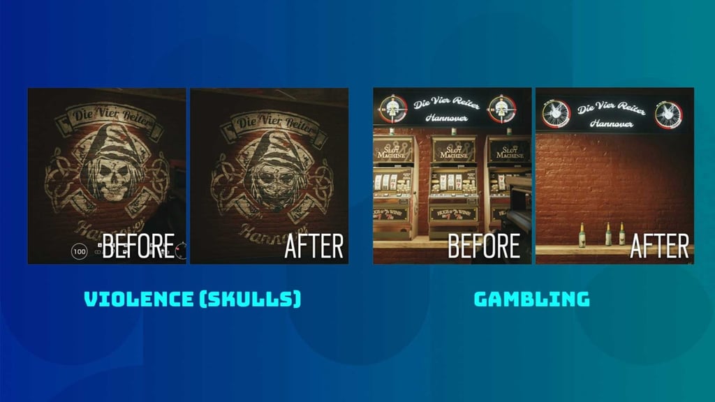Skulls! So evil! Someone think of the children! (Source: Ubisoft) Skulls! So evil! Someone think of the children! (Source: Ubisoft)