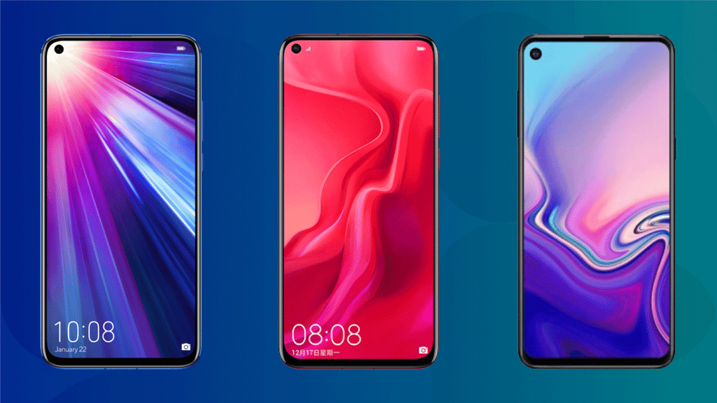 In Buzz Lightyear’s voice: Holes. Holes everywhere. (Picture, from left to right: Honor View 20, Huawei Nova 4, Samsung A8S)
