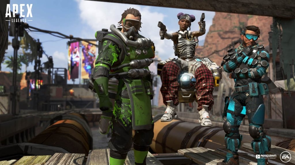 Apex Legends differs from PUBG and Fortnite by having characters with special abilities -- a little like Overwatch. (Picture: EA) Apex Legends differs from PUBG and Fortnite by having characters with special abilities -- a little like Overwatch. (Picture: EA)