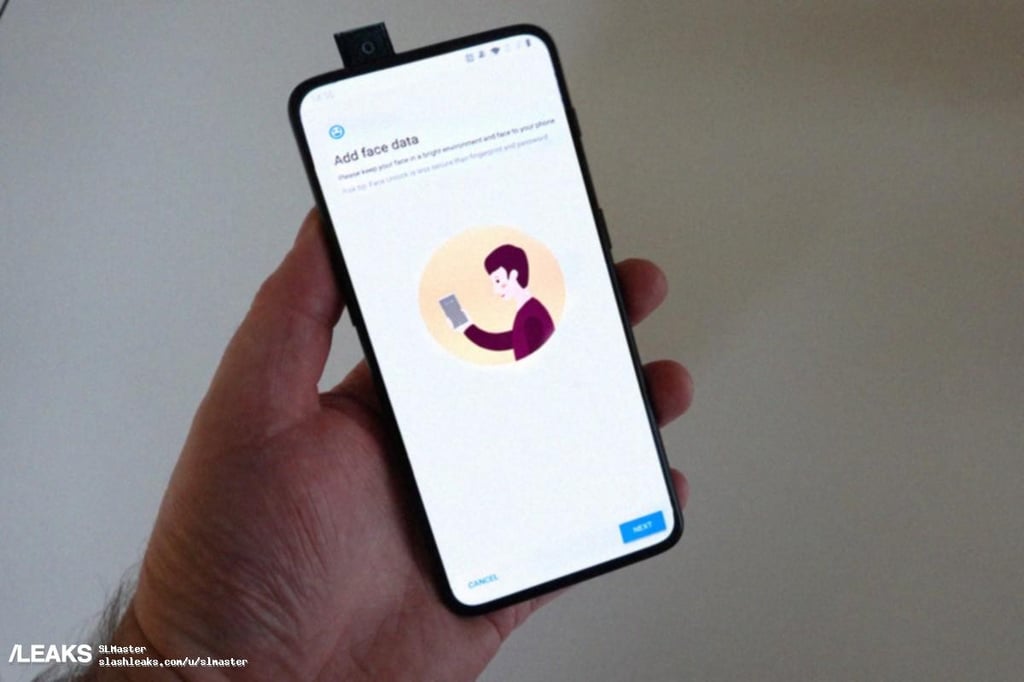 Some people believe this is the OnePlus 7. (Picture: Slashleaks via Weibo) Some people believe this is the OnePlus 7. (Picture: Slashleaks via Weibo)