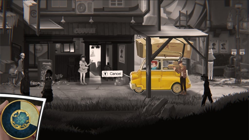 You can delay or move forward actions of each character in the scene by turning your magical pocket watch. (Picture: Wild Kid Games) You can delay or move forward actions of each character in the scene by turning your magical pocket watch. (Picture: Wild Kid Games)