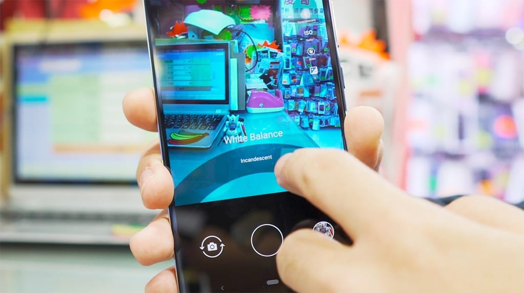 The Pro camera mode is very easy to use. (Picture: Abacus)