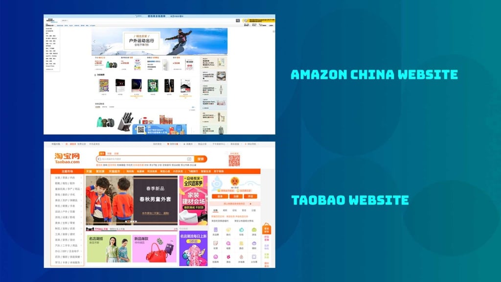 Amazon China’s front page has a much cleaner design but it doesn’t really appeal to Chinese consumers. Amazon China’s front page has a much cleaner design but it doesn’t really appeal to Chinese consumers.