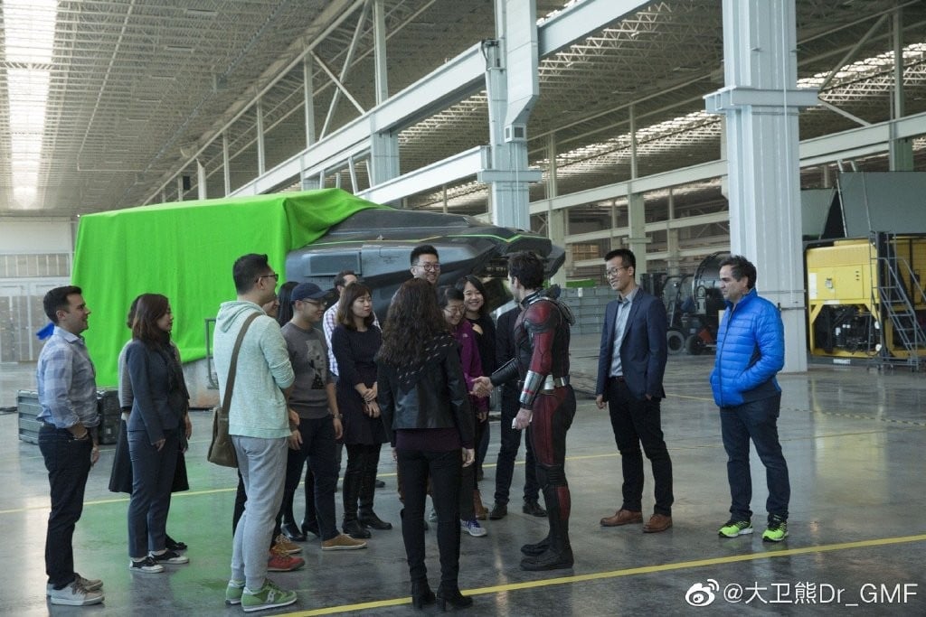 Sany and the Avengers crew signed a confidentiality agreement so it didn’t generate any buzz before the release of Endgame. (Picture: DaweixiongDr_GMF/Weibo) Sany and the Avengers crew signed a confidentiality agreement so it didn’t generate any buzz before the release of Endgame. (Picture: DaweixiongDr_GMF/Weibo)