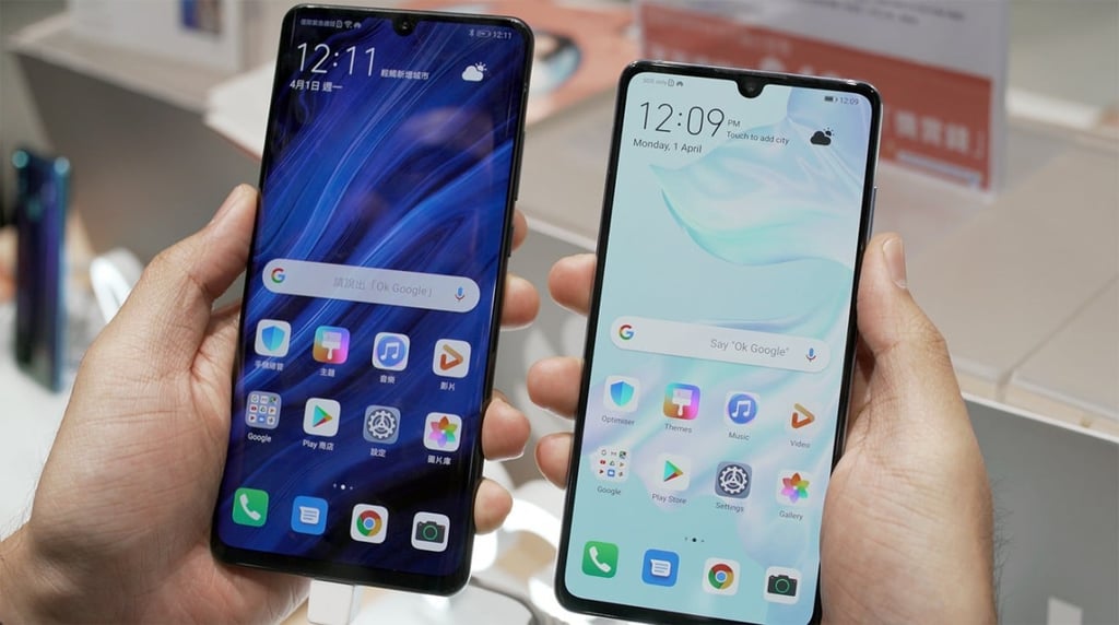 The Huawei P30 has been hailed for its great cameras, but that might not matter without all those Google apps installed. (Picture: Chris Chang/Abacus)