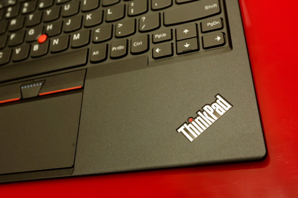 Lenovo’s ThinkPad laptops are one of the best-selling brands among US shoppers. (Picture: Bobby Yip/Reuters)