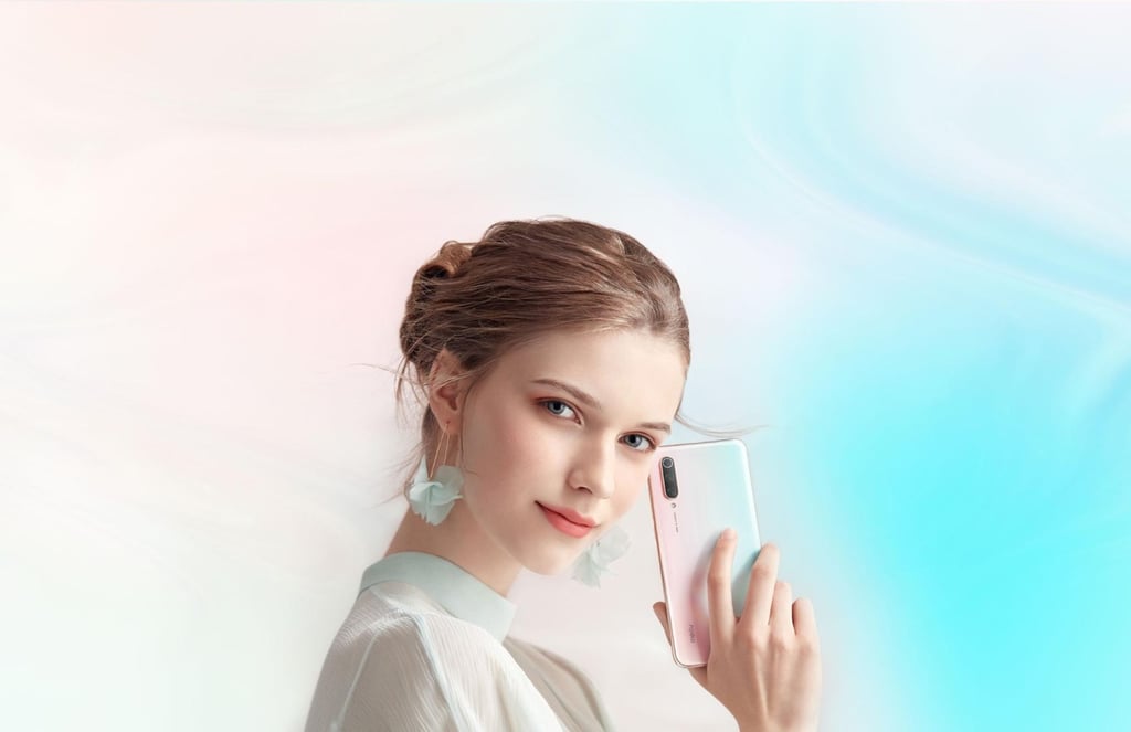 Xiaomi describes the color of the CC9 Meitu version as “dreamy, soft and beautiful.” (Picture: Xiaomi)