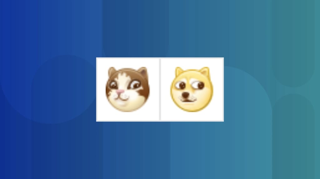If you’re more of a cat person, Weibo has you covered. It has its own cat version of the Doge emoji. (Picture: Weibo)