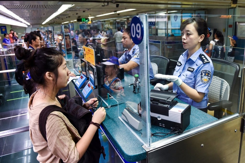 One consultant told reporters that he was not allowed to go back to Hong Kong after he refused to let Chinese customs officers check his smartphone. (Picture: Handout)