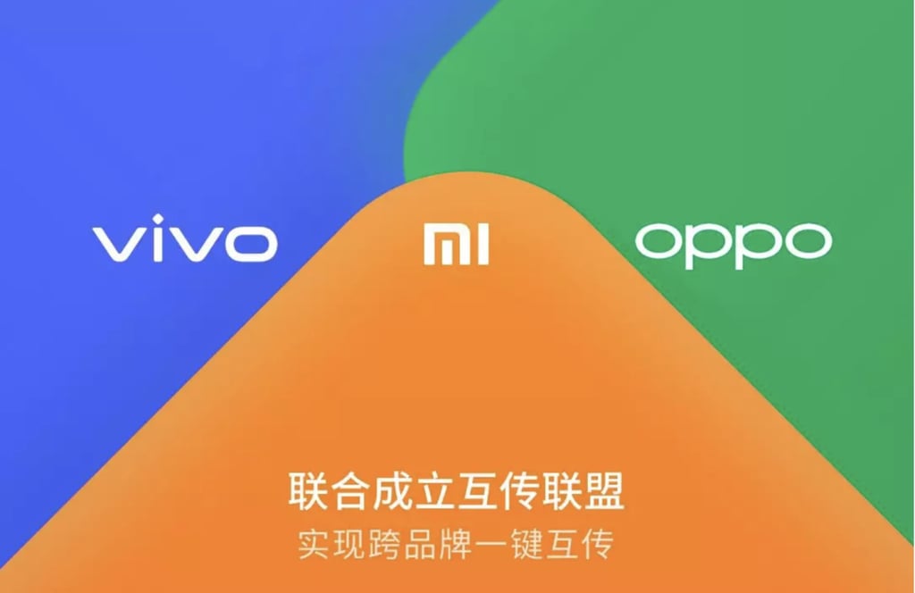 Xiaomi, Vivo and Oppo make up nearly half of China's smartphone market, which could help a new AirDrop alternative succeed where others have failed. (Picture: Xiaomi) Xiaomi, Vivo and Oppo make up nearly half of China's smartphone market, which could help a new AirDrop alternative succeed where others have failed. (Picture: Xiaomi)