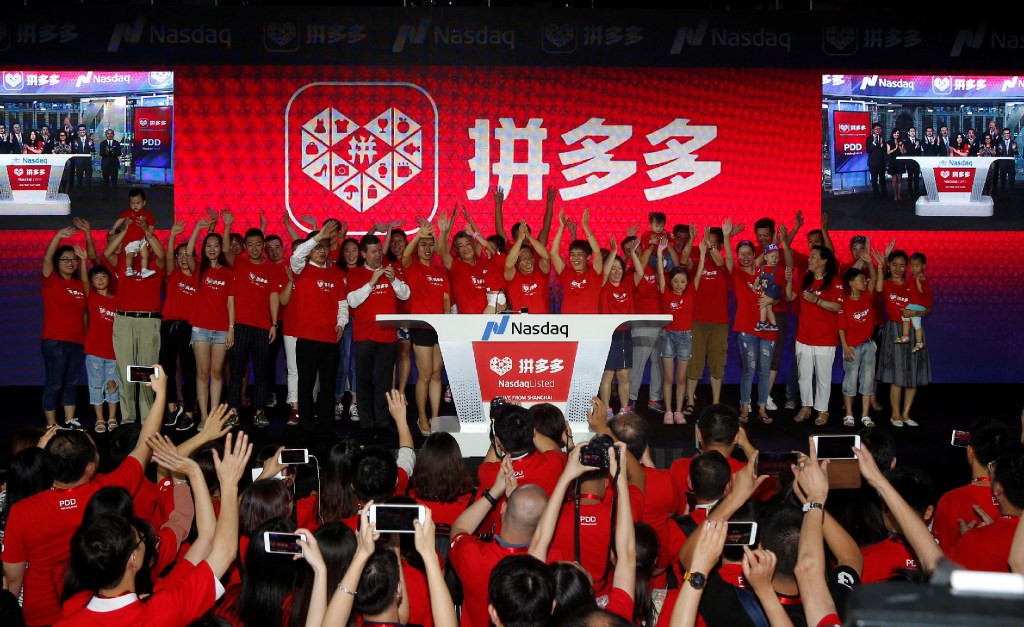 Pinduoduo went public on Nasdaq in 2018 after rising fast in China, but it wasn't initially popular with people in the country's most developed cities. (Picture: Reuters) Pinduoduo went public on Nasdaq in 2018 after rising fast in China, but it wasn't initially popular with people in the country's most developed cities. (Picture: Reuters)