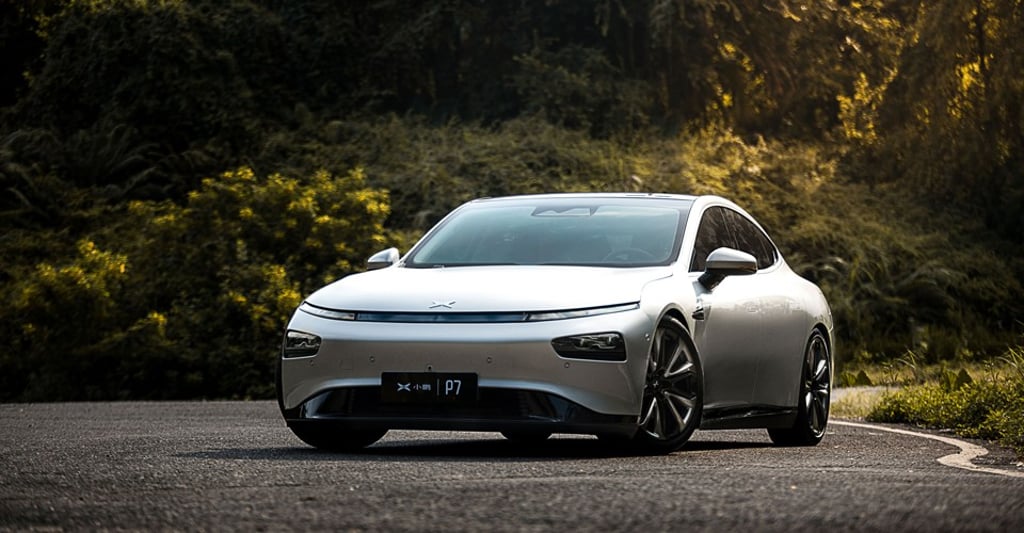 The P7, which started pre-orders on Sunday at Auto Guangzhou 2019, takes cues from the streamlined, futuristic design of Tesla’s Model S. (Picture: Xpeng) The P7, which started pre-orders on Sunday at Auto Guangzhou 2019, takes cues from the streamlined, futuristic design of Tesla’s Model S. (Picture: Xpeng)