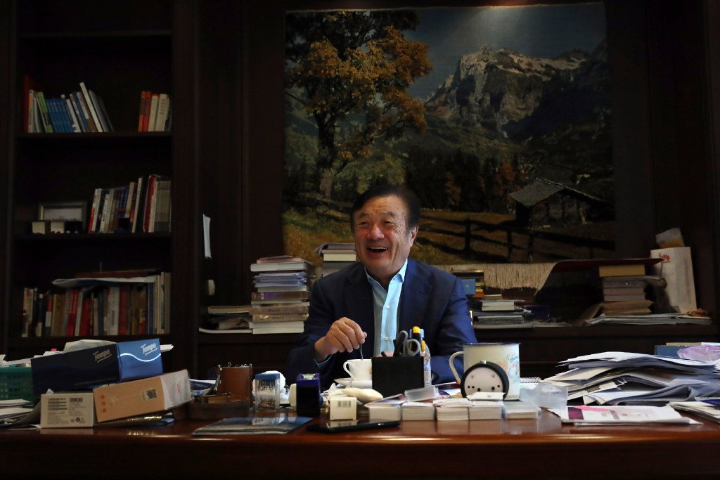 Huawei founder and CEO Ren Zhengfei said in February that he wouldn’t help the Chinese government spy on US citizens even if required to by law. (Picture: Ng Han Guan/AP) Huawei founder and CEO Ren Zhengfei said in February that he wouldn’t help the Chinese government spy on US citizens even if required to by law. (Picture: Ng Han Guan/AP)