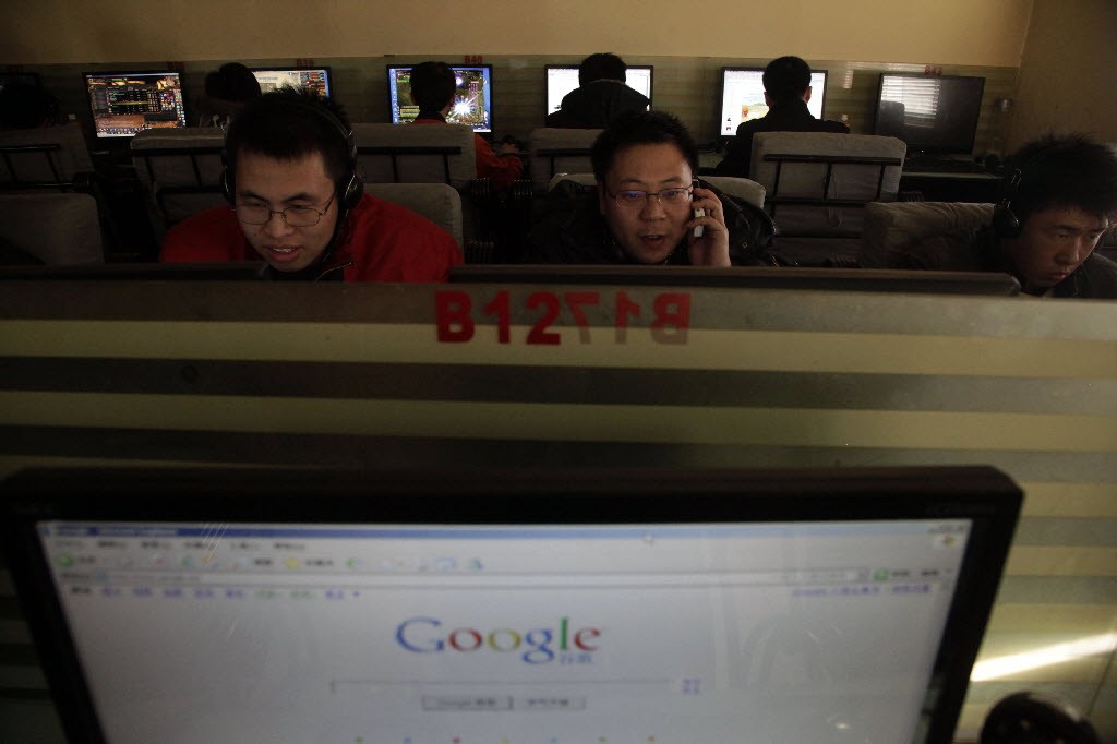 An internet cafe in Beijing in January, 2010. That month, Google declared that it was no longer willing to censor search results on Google.cn, which led to Google completely pulling out of mainland China later that year. (Picture: AP) An internet cafe in Beijing in January, 2010. That month, Google declared that it was no longer willing to censor search results on Google.cn, which led to Google completely pulling out of mainland China later that year. (Picture: AP)