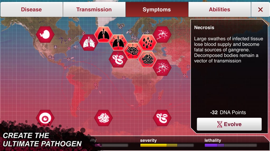Plague Inc. lets you create the ultimate pathogen. (Picture: Ndemic Creations/App Annie) Plague Inc. lets you create the ultimate pathogen. (Picture: Ndemic Creations/App Annie)