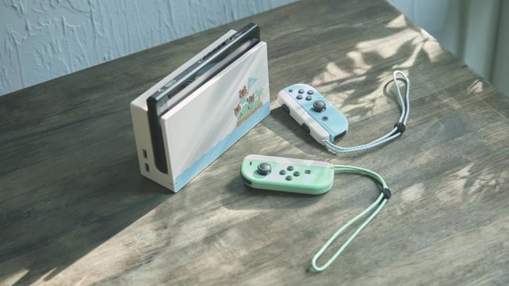 An upcoming special edition of the Switch console celebrates the release of "Animal Crossing: New Horizons." (Picture: Nintendo/Animal Crossing) An upcoming special edition of the Switch console celebrates the release of "Animal Crossing: New Horizons." (Picture: Nintendo/Animal Crossing)