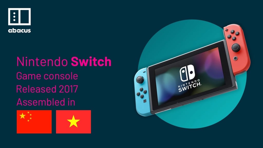 The Nintendo Switch is still manufactured mostly in China, the company told the Wall Street Journal in June last year. (Picture: Thomas Leung/Abacus) The Nintendo Switch is still manufactured mostly in China, the company told the Wall Street Journal in June last year. (Picture: Thomas Leung/Abacus)