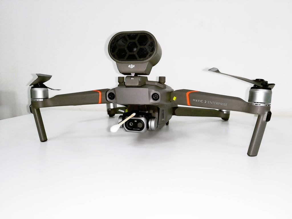 This simple cotton swab reduced DJI’s thermal imaging error margin to half a degree Celsius. (Picture: DJI)