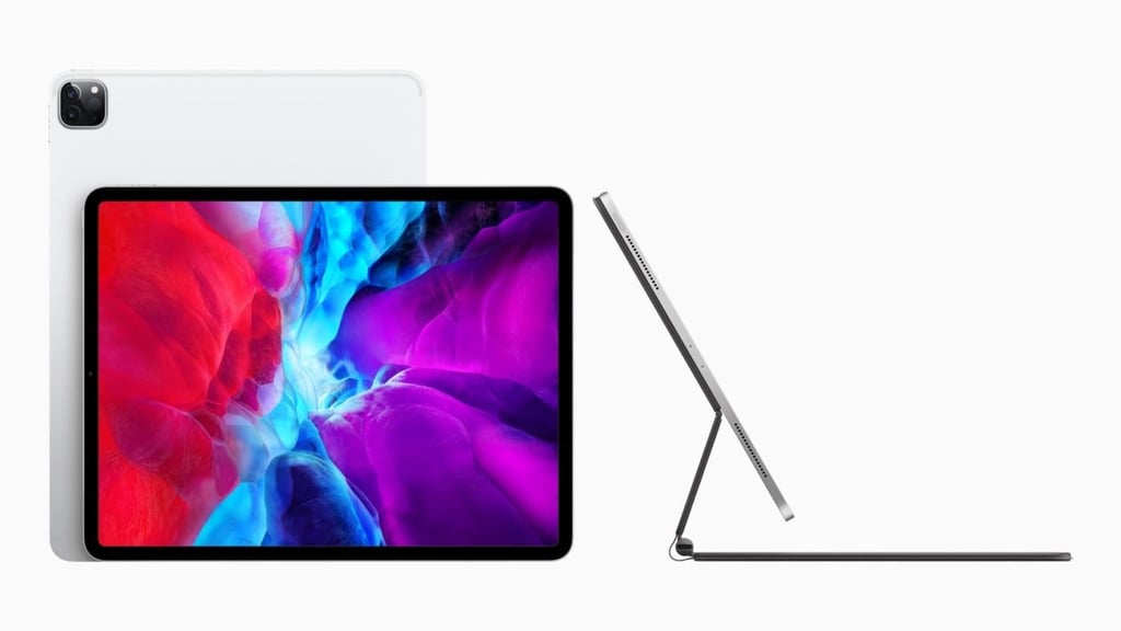 The Magic Keyboard, announced together with the new iPad Pro, won’t be available until May. (Picture: Apple) The Magic Keyboard, announced together with the new iPad Pro, won’t be available until May. (Picture: Apple)