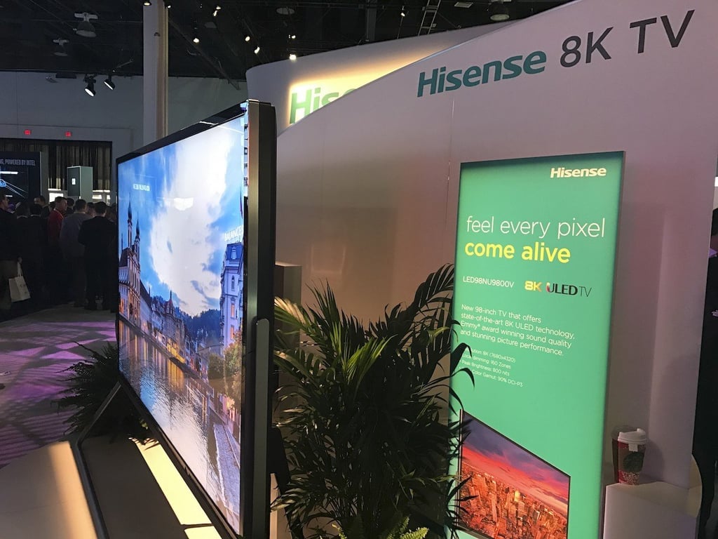 Hisense is trying to shake off its “budget brand” reputation. (Picture: SCMP).